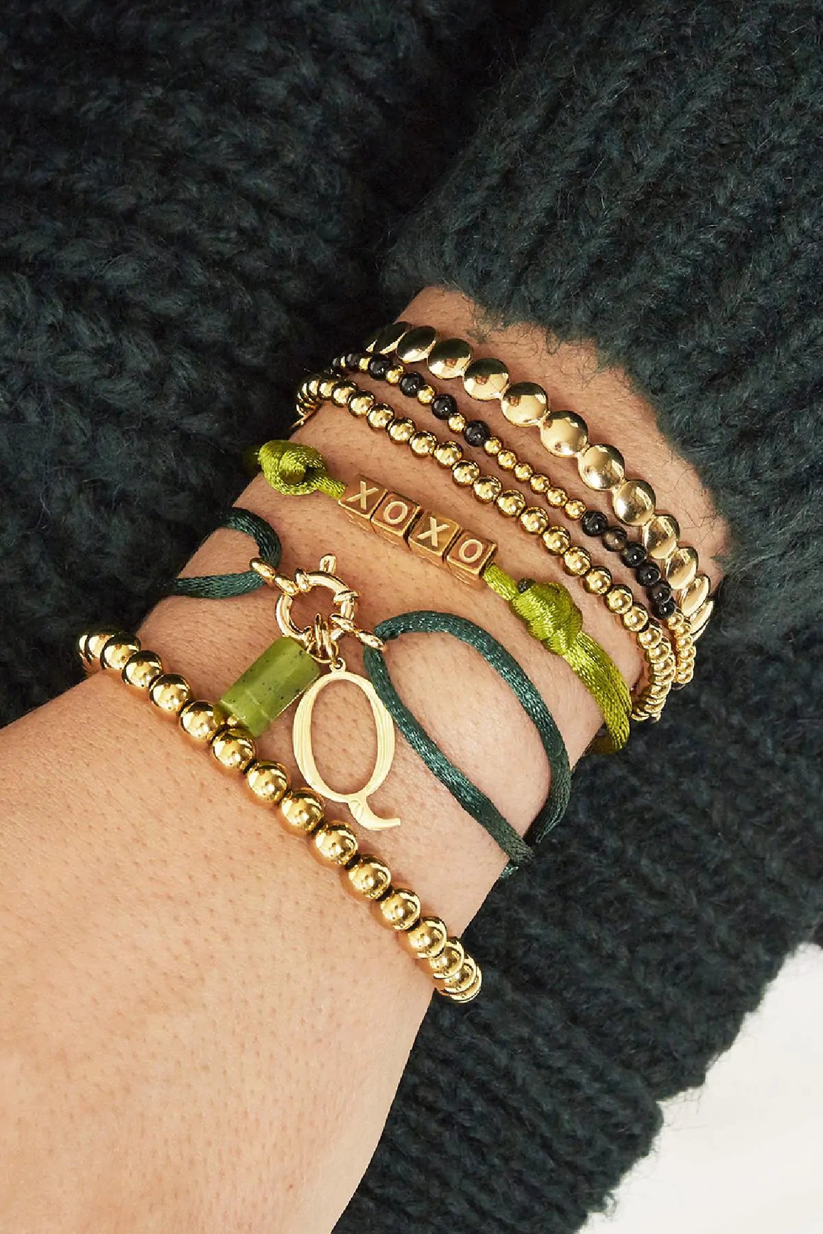 Armband ‘Satin XOXO’