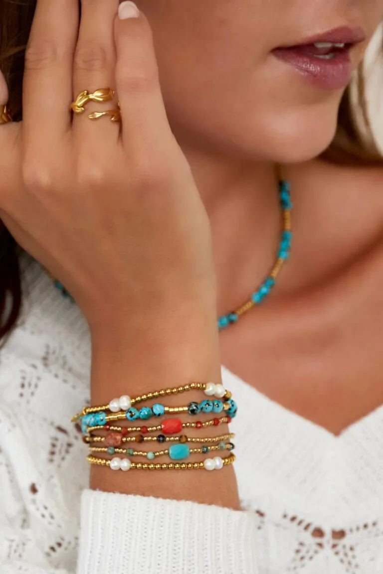 Armband ‘Blauwe natuur’