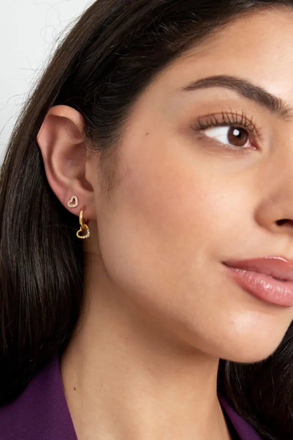 Oorbellen ‘Mini hart’