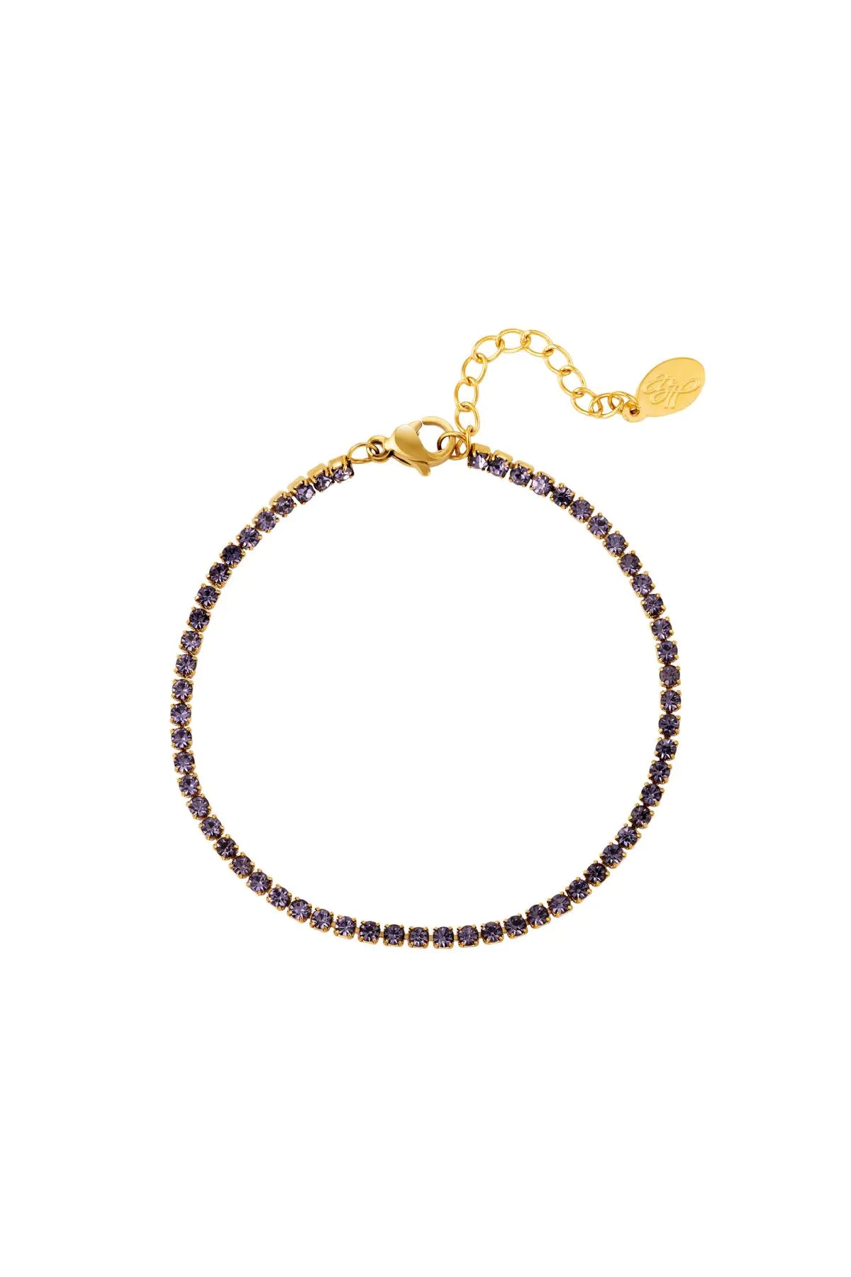 Armband ‘Purple Stone’