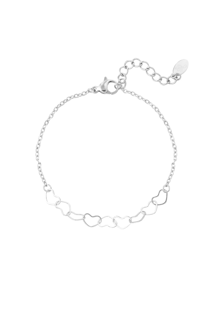 Armband ‘Linked Hearts’