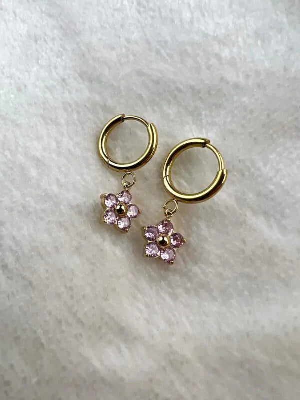 Oorbellen ‘Golden Stralight’