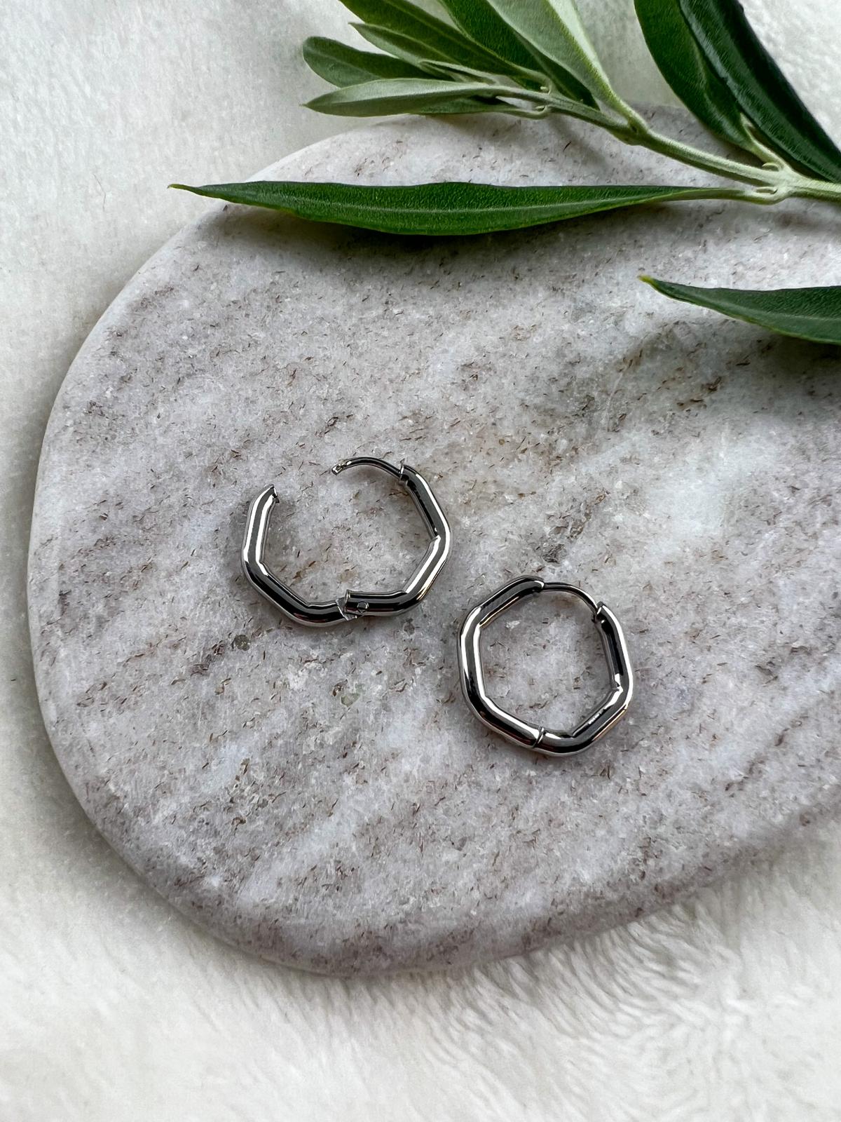 Oorbellen ‘Curved Edge’