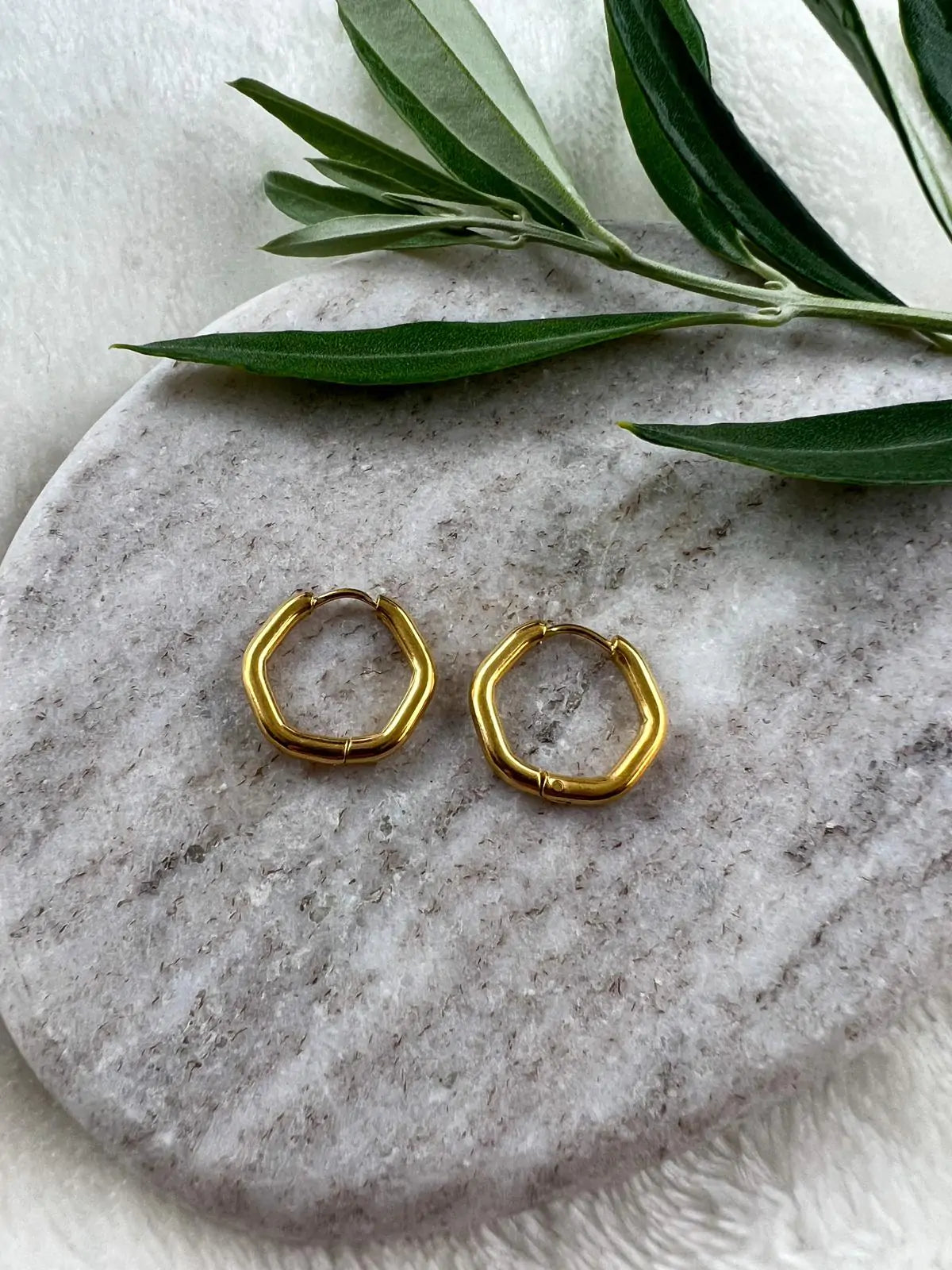 Oorbellen ‘Curved Edge’