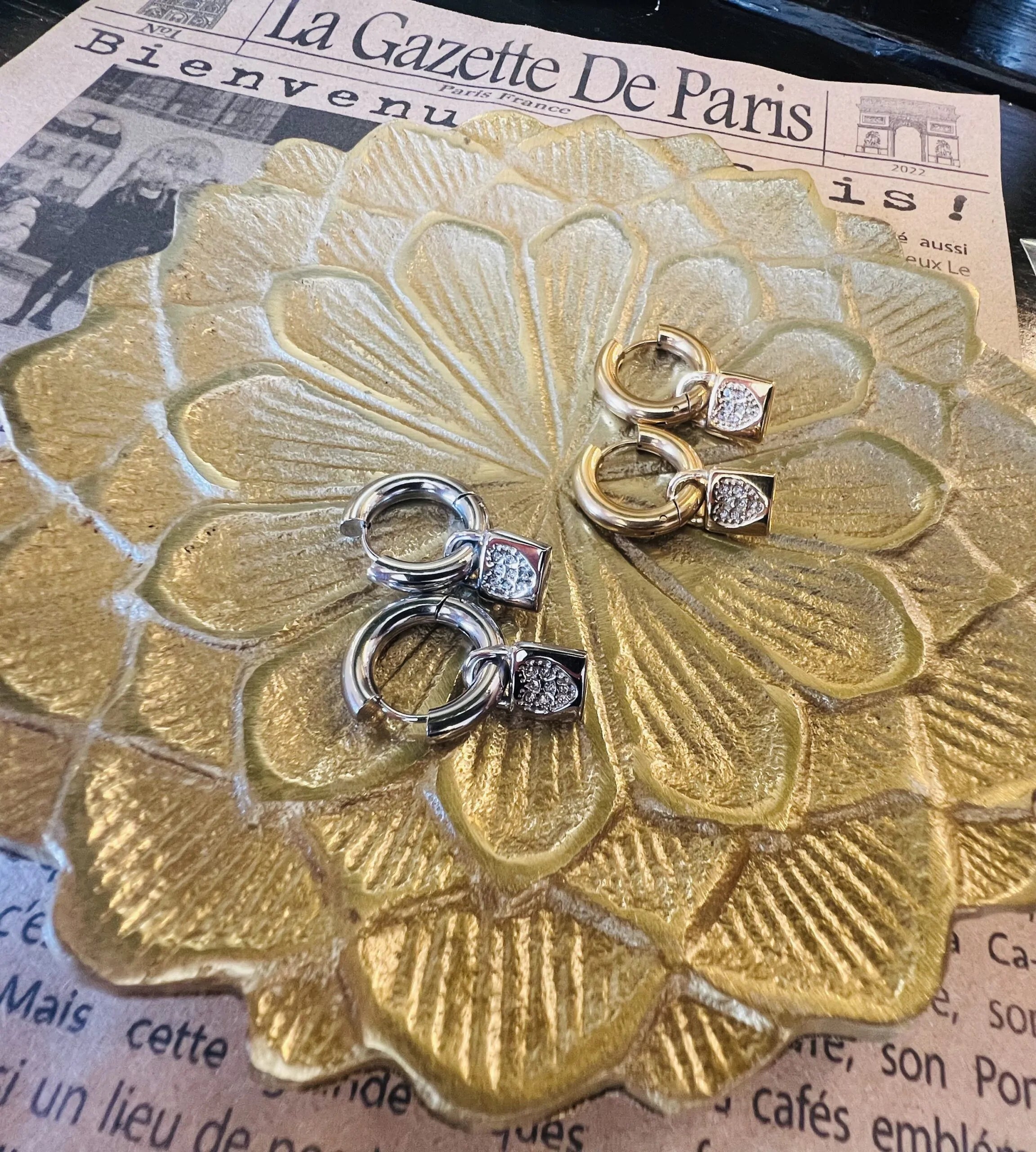 Oorbellen ‘Hartslot’