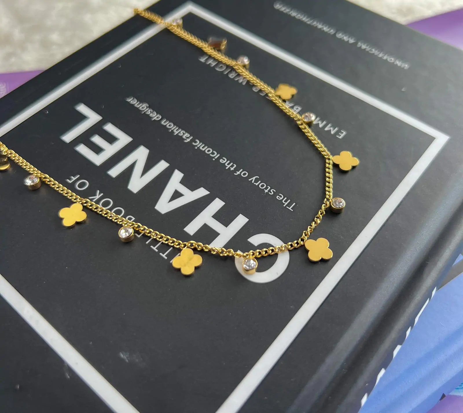 Ketting ‘Clover Sparkle’