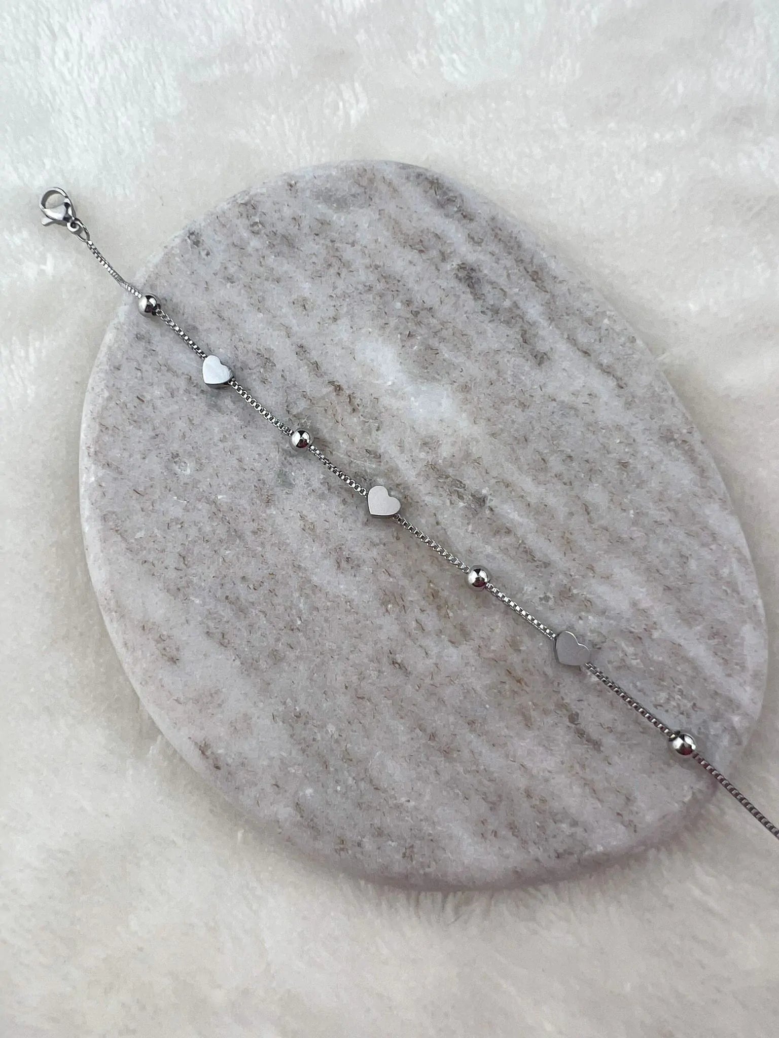 Armband ‘Hart bubbel’