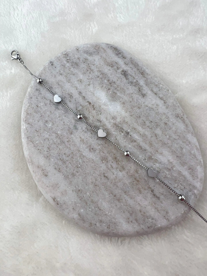 Armband ‘Hart bubbel’