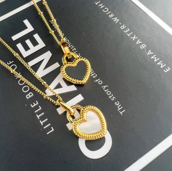 Ketting ‘Dual Tone Heart’